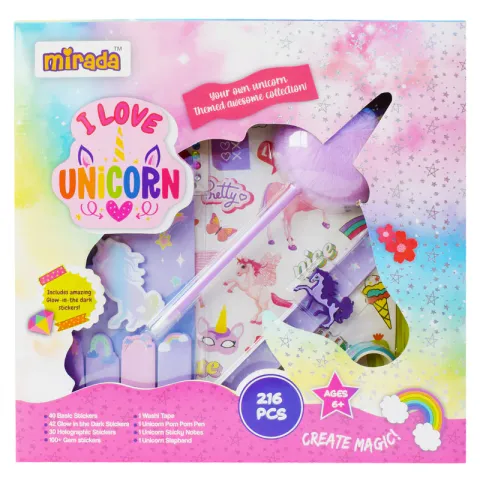 Mirada I Love Unicorn Craft Box