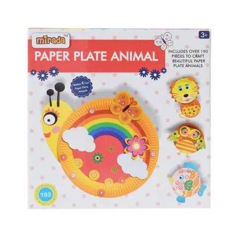 Mirada Paper Plate Animals