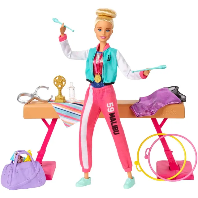 Barbie Career Doll Gymnast Playset