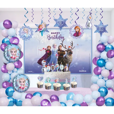 Sparkloon Frozen Party Decorations Box Pack Of 126