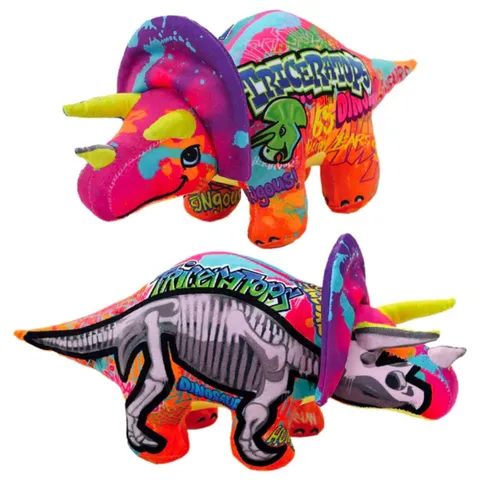 Wild Republic Graffiti Dino Triceratops