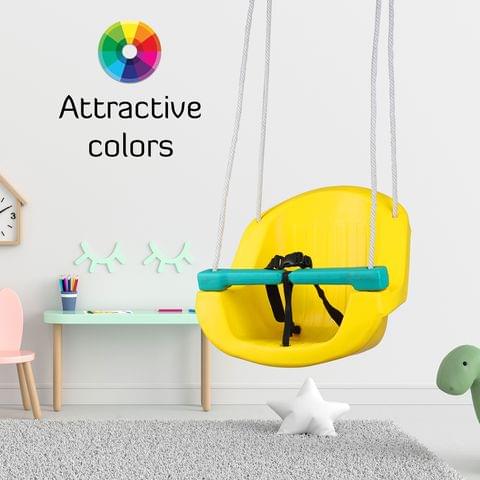 Ok Play Toddlers Swing Yellow