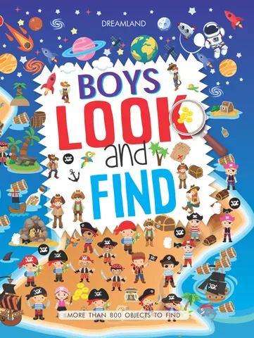 Dreamland Publications - Look and Find Boys
