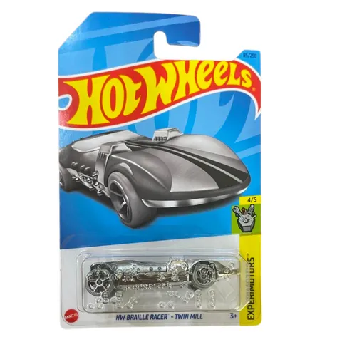 Hot Wheels Experimotors HW Braille Racer - Twin Mill