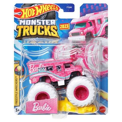 Hot Wheels Monster Trucks Freestyle Wreckers Barbie