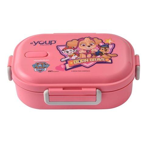 Youp Paw Patrol Crunch Lunch Box with Spoon Pink
