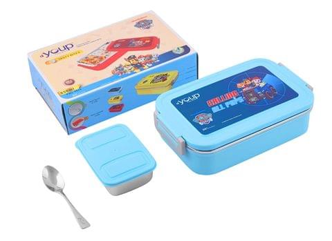 Youp Paw Patrol Tasty Bites Lunch Box with Spoon Blue