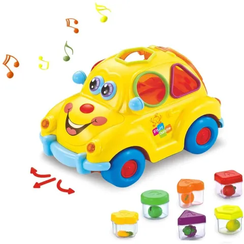 Shooting Star Activity Car with different shapes and fruits