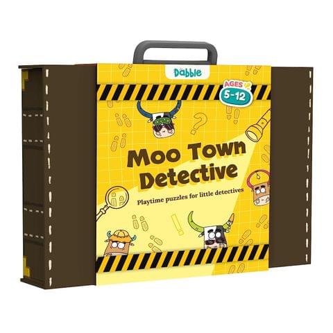 Dabble Moo Town Detective - Playtime Puzzles For Little Detectives