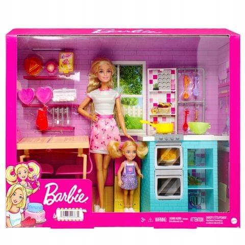 Barbie Doll & Chelsea Baking Playset and Accessories