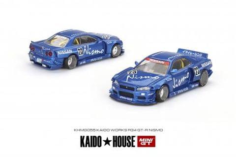 Mini GT Nissan Skyline GTR R34 Kaido Works V3