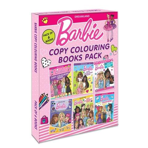 Barbie Copy Colouring Books Pack (A Pack of 6 Books)