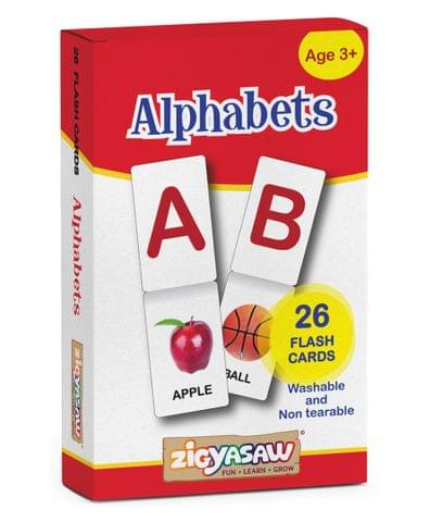 Zigyasaw English Alphabet Wipe and Clean Flash Cards