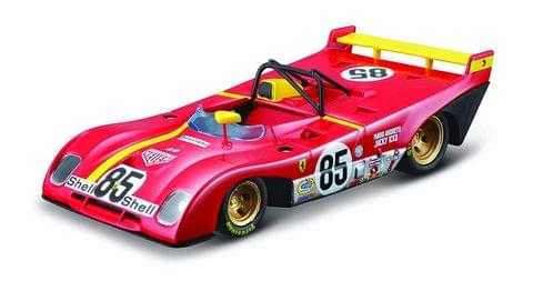 Bburago Ferrari Racing 312 P 1972 Die-Cast Racing Car