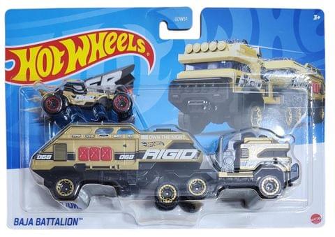 Hot Wheels Super Rigs-Baja Battalion