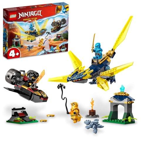 Lego Ninjago Nya and Arin's Baby Dragon Battle