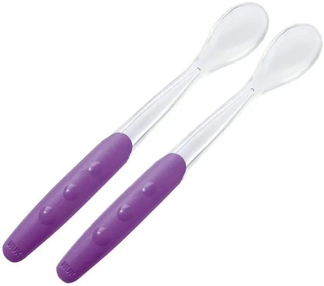 Nuk Easy Learning Feeding Spoon Soft - Violet