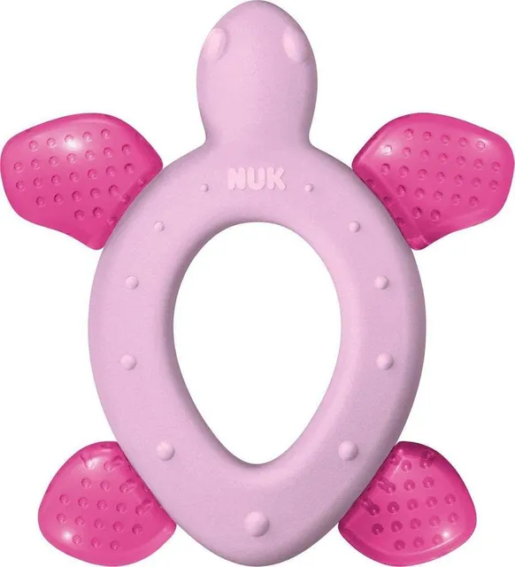 Nuk Cool All-Around Teether With Cooling Elements Age 3M+ 1 Per Pack Pink