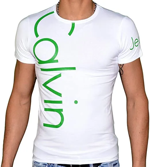 Calvin Klein White Round Neck T-Shirt For Men Cmp 13S