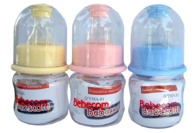 Bebecom Standard Plastic Bottle 60ml Clear A372