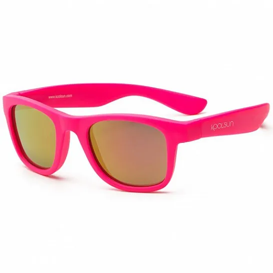 Koolsun Wave Kids Sunglasses Neon Pink 3+