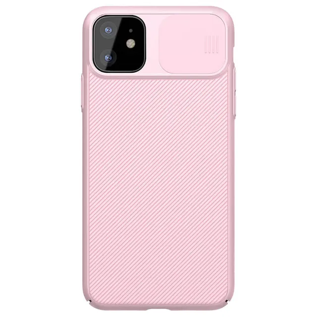 Nillkin iPhone 11 Case Cam Shield Series with Camera Slide Protective Mobile Cover [ Perfectly Fit Designed Case for iPhone 11 ] - Pink