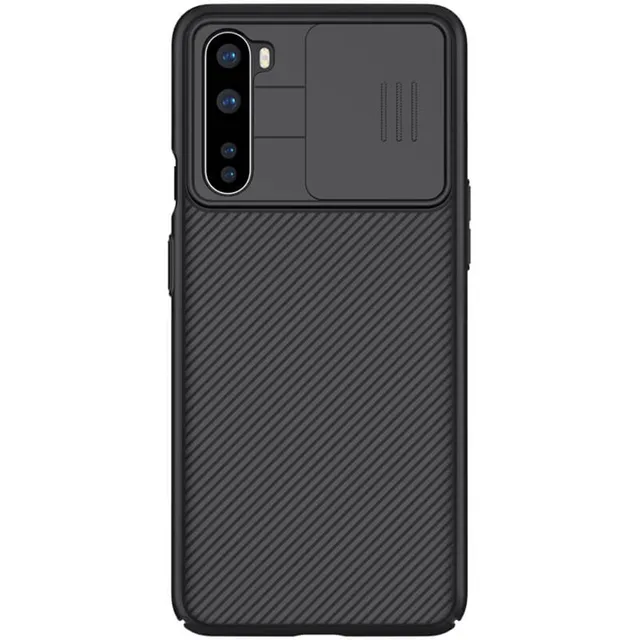Nillkin Case for OnePlus Nord Cover Hard CamShield with Camera Slide Protective Cover [ Perfect Design Compatible with OnePlus Nord ] - Black
