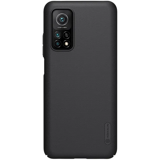 Nillkin Cover Compatible with Xiaomi Mi 10T 5G Case Super Frosted Shield Hard Phone Cover [ Slim Fit ] [ Designed Case for Xiaomi Mi 10T 5G / Mi 10T Pro 5G ] - Black