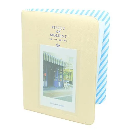 Pieces Of Moment Mini Book Album Instax Mini 7s 8 25 50s 90 / Instax SP-1/ Polaroid - Beige