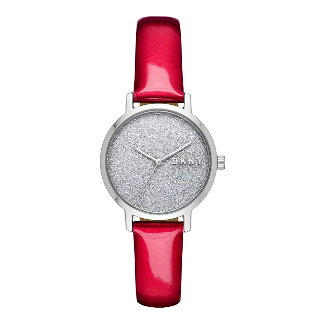 DKNY Modernist Red Leather Watch NY2776