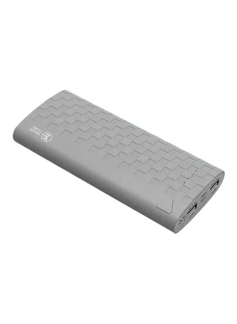 13200 mAh Portable Power Bank Grey