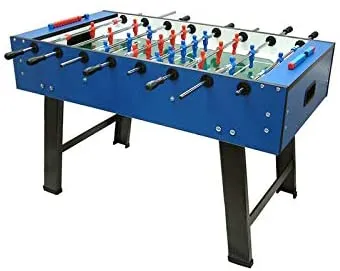 Fas Italy Football Table With Smile Telscopic Rods, 114.5 Cm Length, Blue
