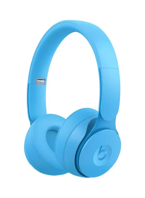 Beats Solo Pro Bluetooth On-Ear Headphones Light Blue