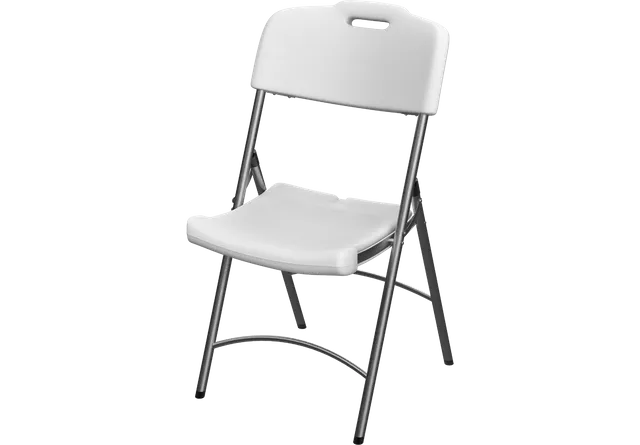 Folding Chair With Steel Legs