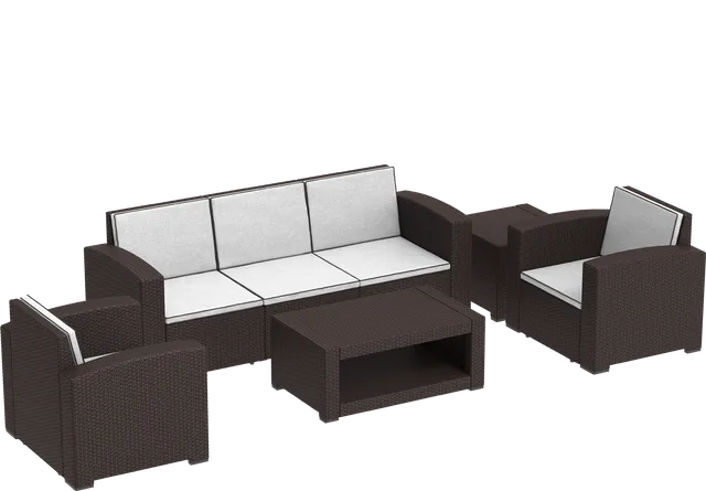Cedarattan Large Sofa Set