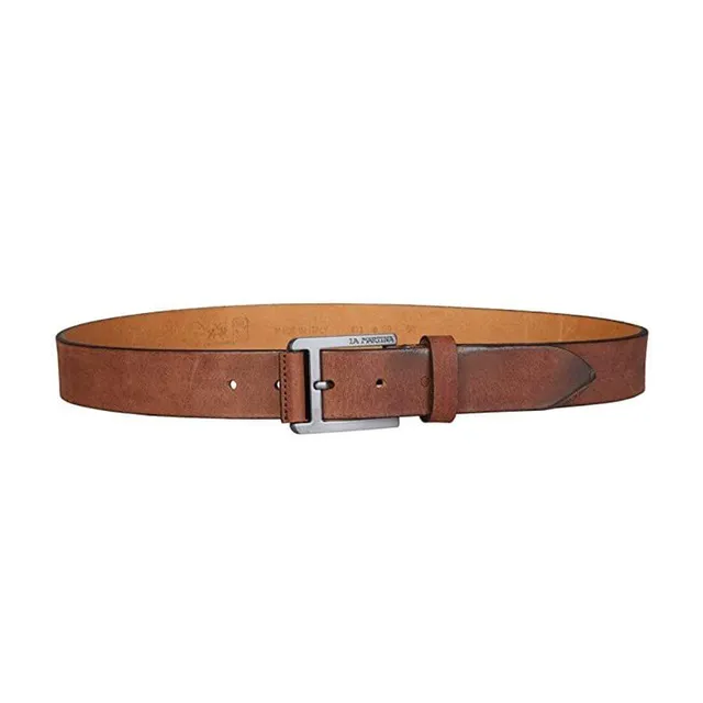 La Martina Men'S Belt Leather_B994_028_Brown 90 Cm