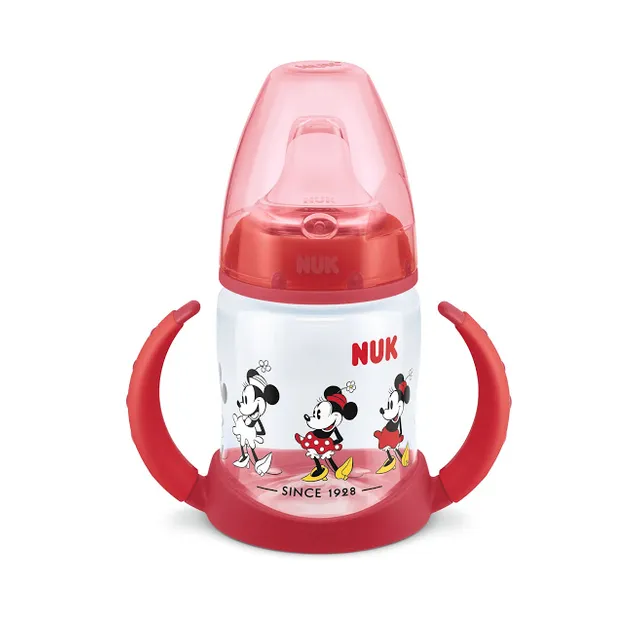 Nuk First Choice Learner Bottle 150ml Mickey Mouse - Red