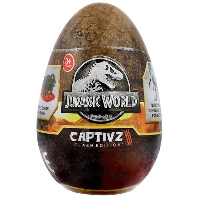 Jurassic World Captivz Clash Edition Slime Egg 24pcs PDQ