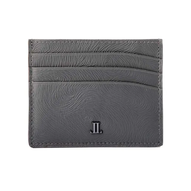 Lencia RFID Protected Lisborn Nappa(Horse Print) Pattern Leather Card Holder LMWC-16673HP-STN