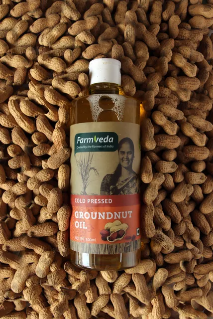 Cold Pressed Groundnut Oil/Peanut Oil 500 ML