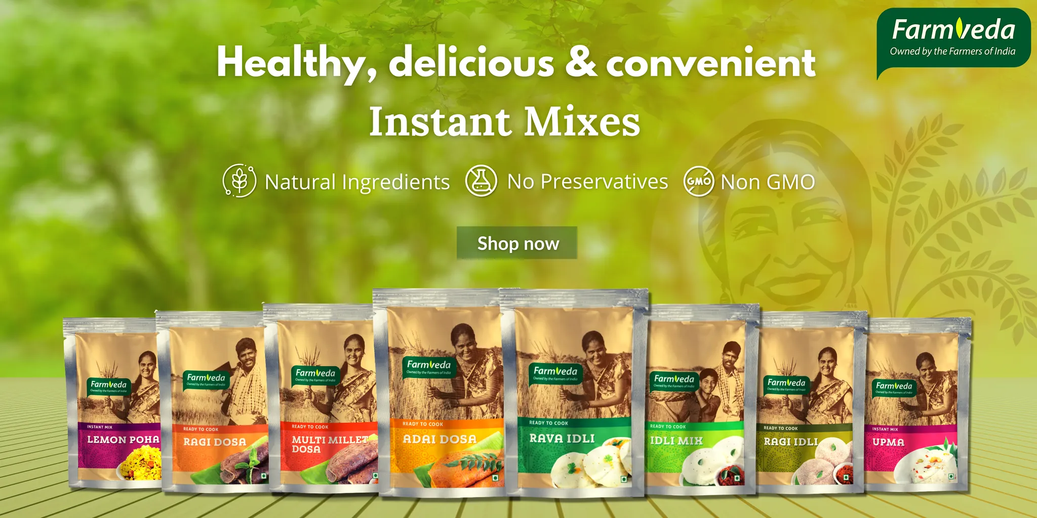 Farmveda Range of Healthy and Delicious Products