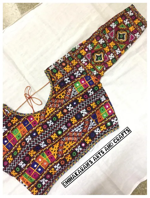 kachhi work blouse