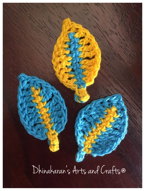 Leaf Crochet Patches-(1)