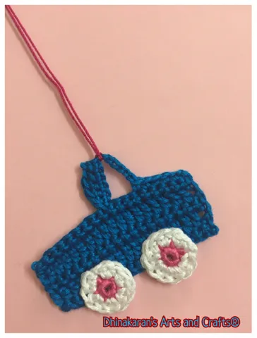 Crochet Car Bookmark