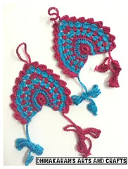Whimsical Crochet Bareefeet Sandals