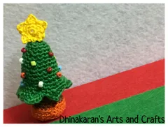 Christmas Tree Crochet Soft Toy