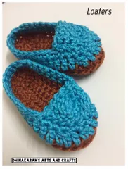 Miniature Crochet Loafers