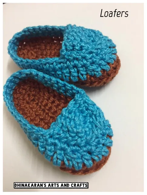 Miniature Crochet Loafers