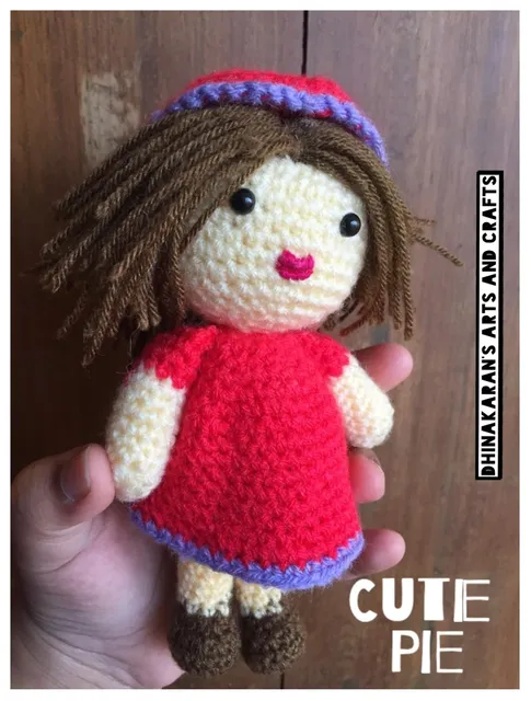 Cutie Pie Crochet Soft Toy