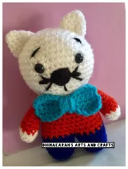 Mr.CAT Crochet Soft Toy